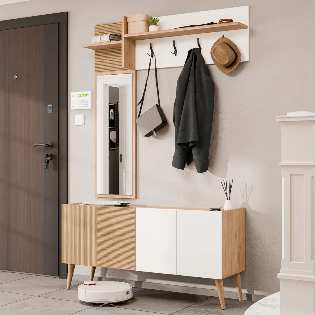 Έπιπλο Εισόδου Theo 5060,119,20x35x58 εκ.,All4home